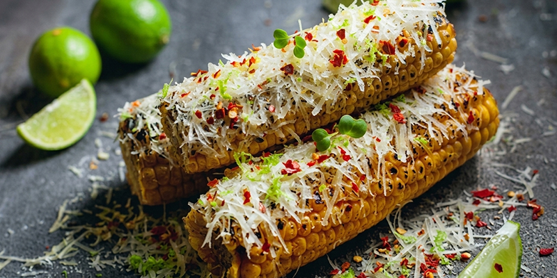 Запеченная кукуруза